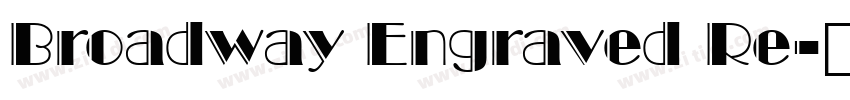 Broadway Engraved Re字体转换